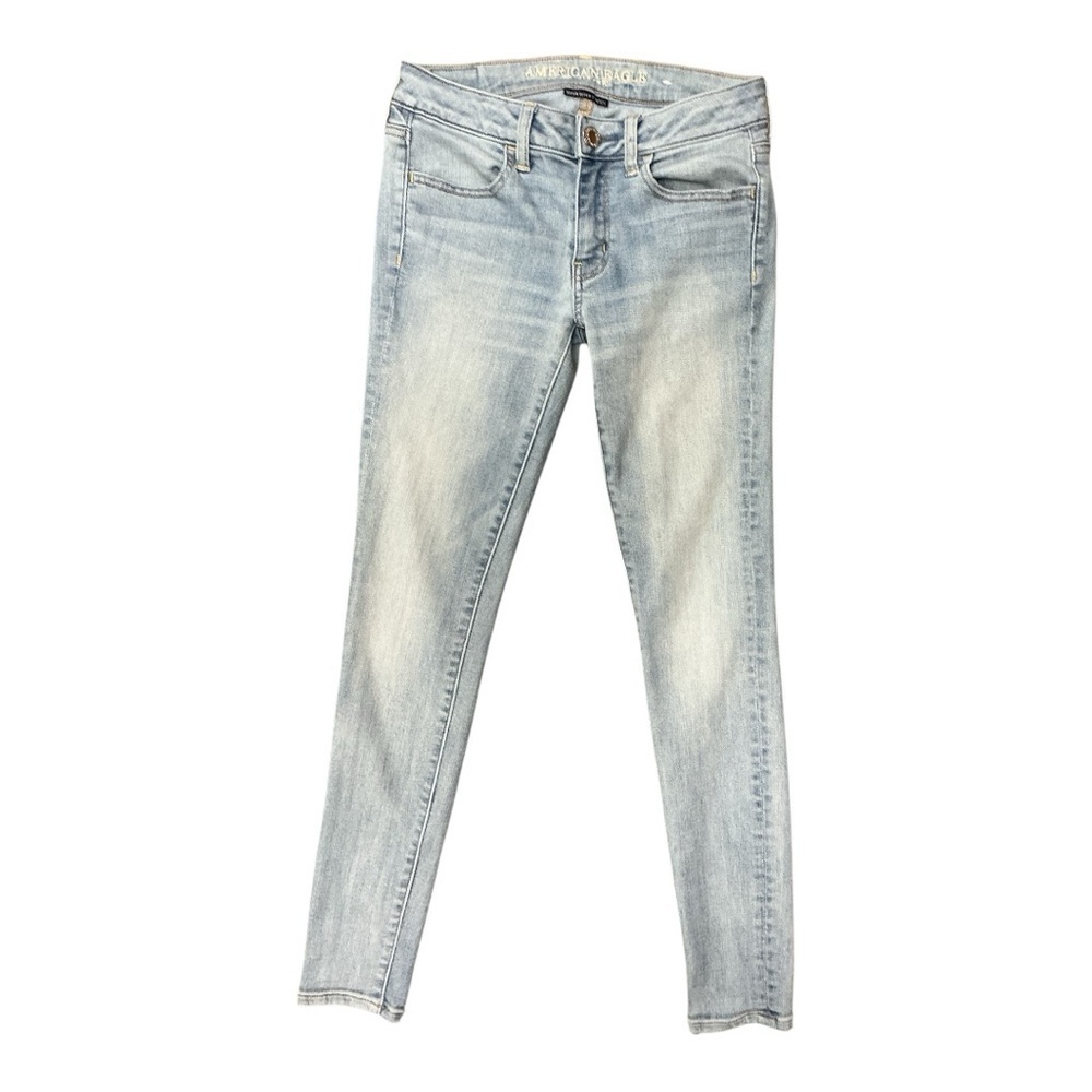 American Eagle Outfitters - EC - Blue Skinny Jeans Vintage Wash Size 4